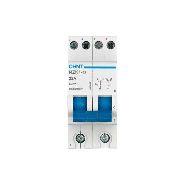 32A Changeover Switch CHINT NZK1 32 2 01  Electric Market Pakistan
