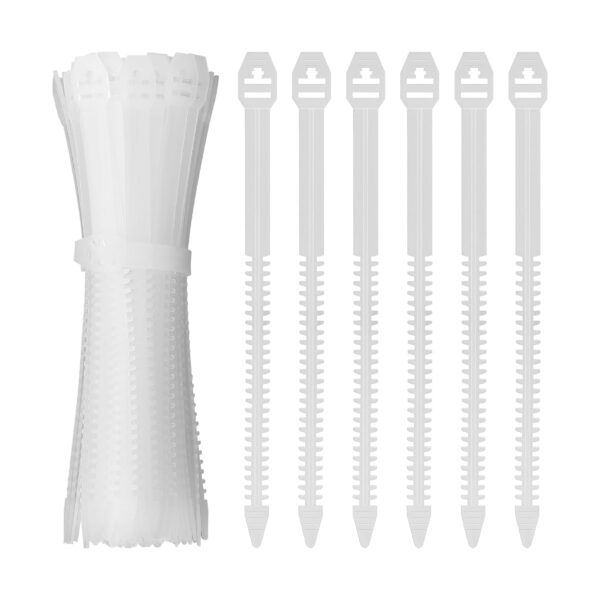 Fish Bone Style Reusable Cable Ties (16cm) 7  Electric Market Pakistan