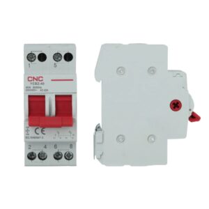CNC YCBZ 63 2P Changeover Breaker 40A : 63A – Dual Pole DIN Rail | Type B:C:D | Overload & Short Circuit Protection 1  Electric Market Pakistan