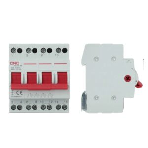 CNC YCBZ 63 4P 63A Changeover Breaker – 4 Pole DIN Rail Switch | Type B:C:D | Overload & Short Circuit Protection 4  Electric Market Pakistan