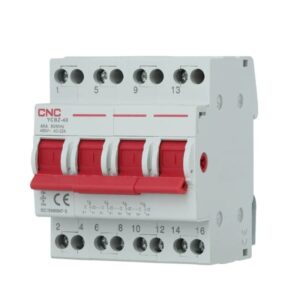CNC YCBZ 63 4P 63A Changeover Breaker – 4 Pole DIN Rail Switch | Type B:C:D | Overload & Short Circuit Protection 5  Electric Market Pakistan