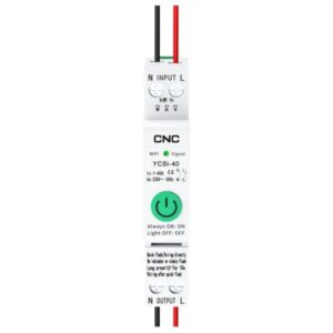 CNC YCSI 40A Smart WiFi Breaker – 1P Remote Control MCB | Residual Current Protection & Energy Monitoring 1  Electric Market Pakistan