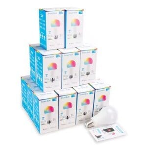 Smart WiFi RGB LED Bulb 13W – Dimmable, App & Voice Control | Tuya, Alexa, Google Home Compatible 6  Electric Market Pakistan