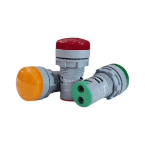Panel Indicator Neon LED Lamp 22mm 220V – Red, Green, Yellow 5  Electric Market Pakistan