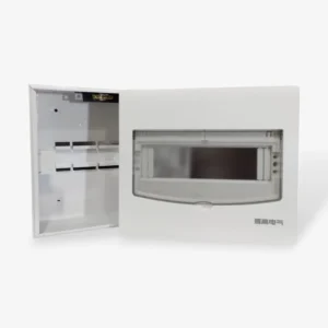 10-Way Distribution Panel Box - Surface & Flush Mount, with Transparent Cover-1