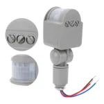 180° PIR Motion Sensor Detector - 220V, 12m Range, IP65 Outdoor
