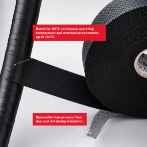 3M Scotch Self-Fusing Rubber Splicing Tape 23 – 30mil, High Temp