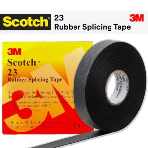 3M Scotch Self-Fusing Rubber Splicing Tape 23 - 30mil, High Temp