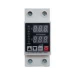 63A Adjustable Voltage Protector - Over:Under Voltage & Surge Guard, 220V AC-1