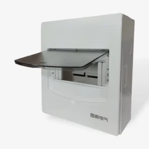 7-Way Distribution Panel Box - Surface & Flush Mount, with Transparent Cover
