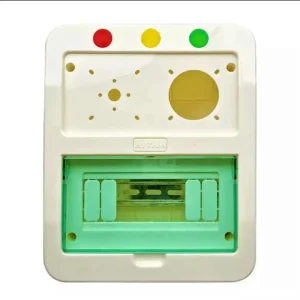8-Way Circuit Breaker Distribution Box - ABS Plastic, Wall Mount-3