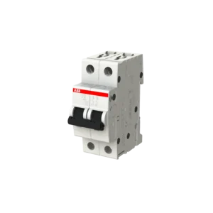 ABB S202 10kA 2 Pole Miniature Circuit Breaker (C Curve)-1