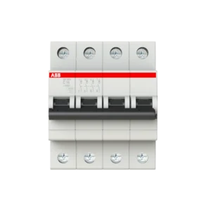 ABB SH 204 6kA 4 Pole Miniature Circuit Breaker | 6A–40A | C Curve-1