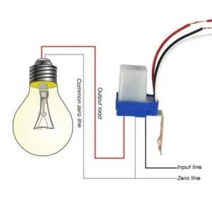 AS-10-220 Automatic Photocell Sensor Switch – 220V, 10A Dusk-to-Dawn Control-1