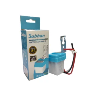 AS-10-220 Automatic Photocell Sensor Switch – 220V, 10A Dusk-to-Dawn Control