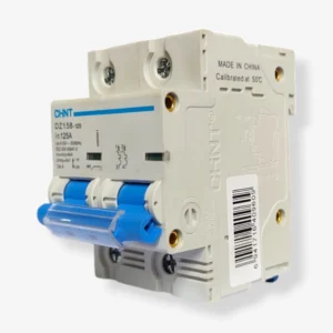 CHINT DZ158-125 125A Double Pole AC Miniature Circuit Breaker - High Current Protection-3