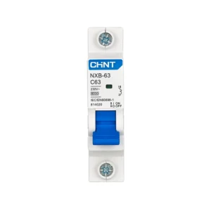 CHINT NXB-63 1-Pole Miniature Circuit Breaker (MCB) - 6kA, 2A to 63A-1