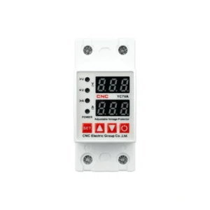 CNC YC7-VA 2 Pole Voltage & Current Protection Relay - 40A:63A-1