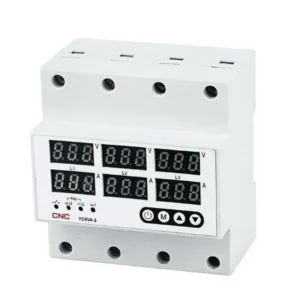 CNC YC9-VA-3 4 Pole Voltage & Current Protection Relay - 63A, 3-Phase-1