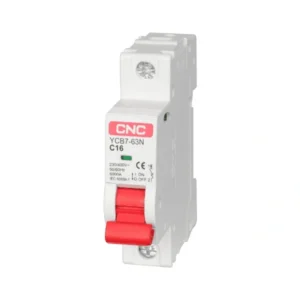 AC 1 Pole MCB | CNC YCB7H-63A | 2A to 63A | For Pakistan's Electrical Systems