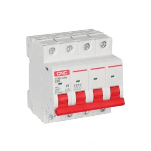 CNC YCB7H-63 4 Pole AC MCB - 6kA Miniature Circuit Breaker (20A–63A)-1