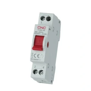 CNC YCBZ-63 1 Pole Changeover Breaker - 40A:63A, DIN Rail-1