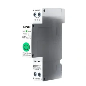 CNC YCSI 40A Smart WiFi Breaker - 1 Pole, DIN Rail, with Residual Current Protection-1