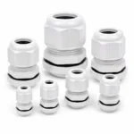 Waterproof PVC Cable Glands - Strain Relief Connectors (PG7 to PG63)