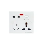 Clopal Multi Light Plug Socket Board - 10A, 220-440V, White-1