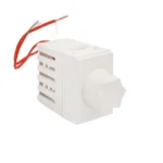 Clopal TypeR Series Fan Dimmer Switch - 10A, 220-440V, White-1
