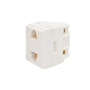 Clopal TypeR Series Socket - 10A, 220-440V, White-1