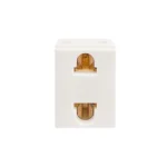 Clopal TypeR Series Socket - 10A, 220-440V, White-1