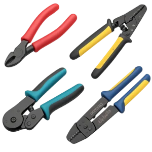 Electrical Tools – Wire cutters, strippers, crimpers