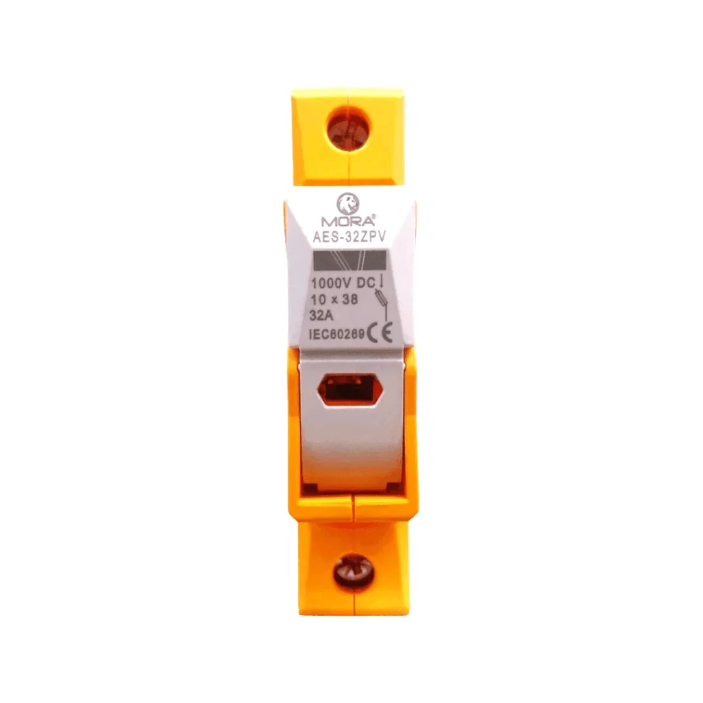 MORA AES-32ZPV:1 Pole DC Fuse Holder - 1000VDC, 32A, IP20-2
