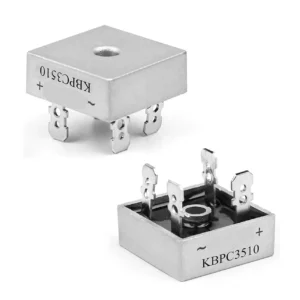 Metal Case Bridge Rectifier KBPC3510 - 1000V, 35A