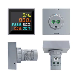 Mora 6-in-1 Digital Meter - Volts, Amps, kWh, Power Factor, Power, Frequency - 22mm Mount-2
