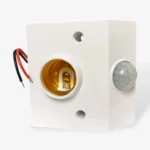 Motion Sensor E27 LED Lamp Base Holder - 220V, 120° Infrared Sensor-1