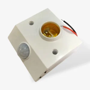 Motion Sensor E27 LED Lamp Base Holder - 220V, 120° Infrared Sensor-1