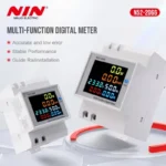 NIN D52-2066 Multi-Function DIN Rail Energy Meter - AC Voltage, Current & Frequency-1