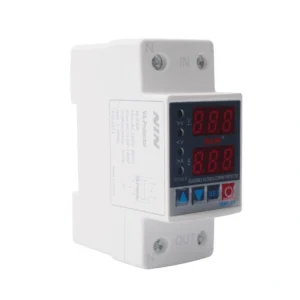 NIN VA-Protector 63A Adjustable Over & Under Voltage Relay - 220V AC-1