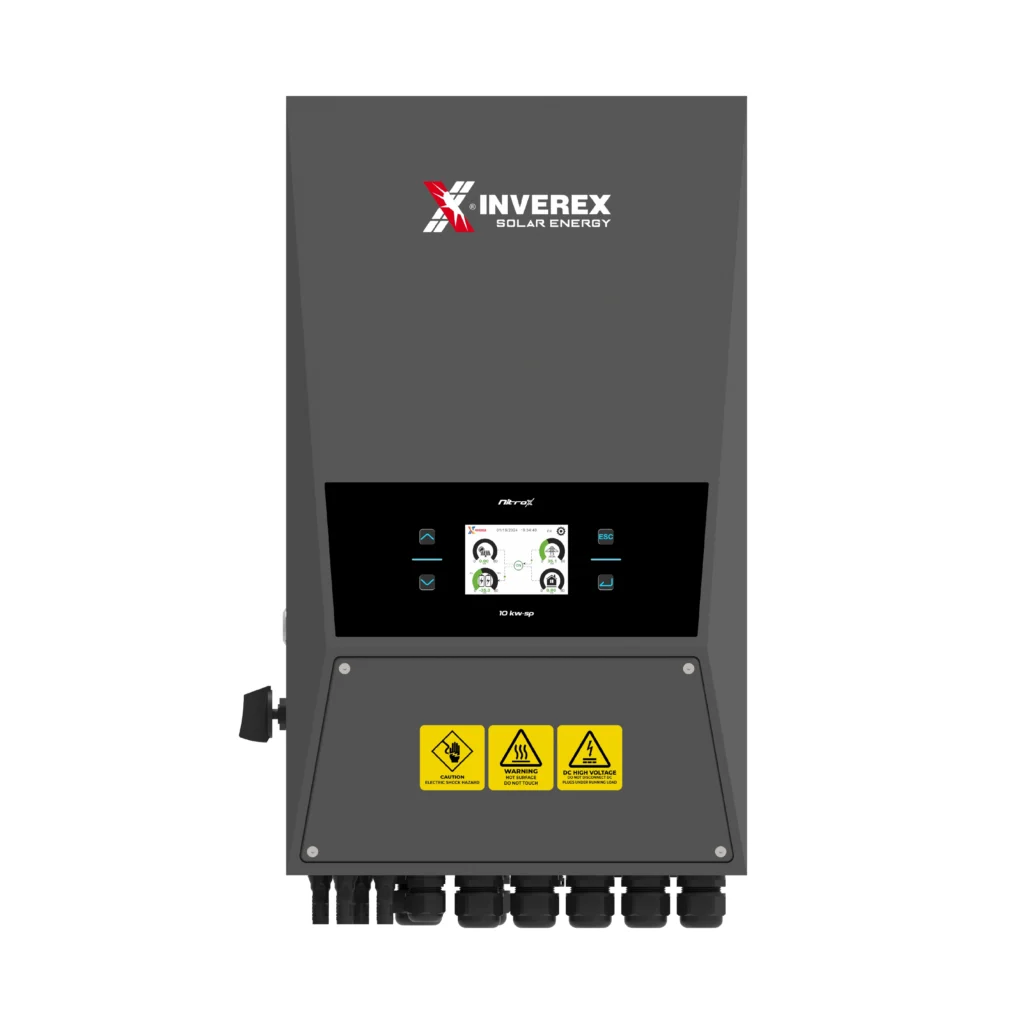 NitroX 10KW SP-5G Hybrid Solar Inverter - 16kW PV, 210A Charge, 230V-1