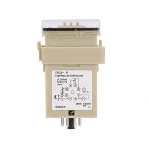 Omron E5C4-R20 K LED Digital Temperature Controller - 0-399°C, 220V AC-3