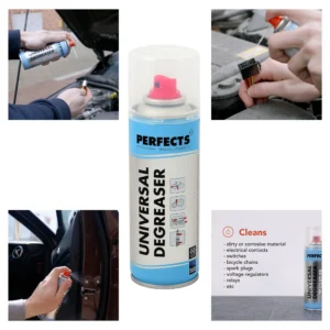 Perfects Universal Degreaser Spray - 200ml, Fast-Drying Cleaner for Tools & Machinery