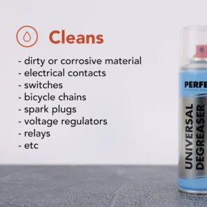 Perfects Universal Degreaser Spray - 200ml, Fast-Drying Cleaner for Tools & Machinery