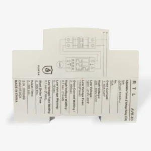 RTL 63A Over & Under Voltage & Current Protection Relay - 220V AC-1