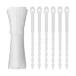 Reusable Fishbone Cable Ties - 16cm (6.1 inch), Ultra-Strong Wire Zip Straps (Pack of 50)-1