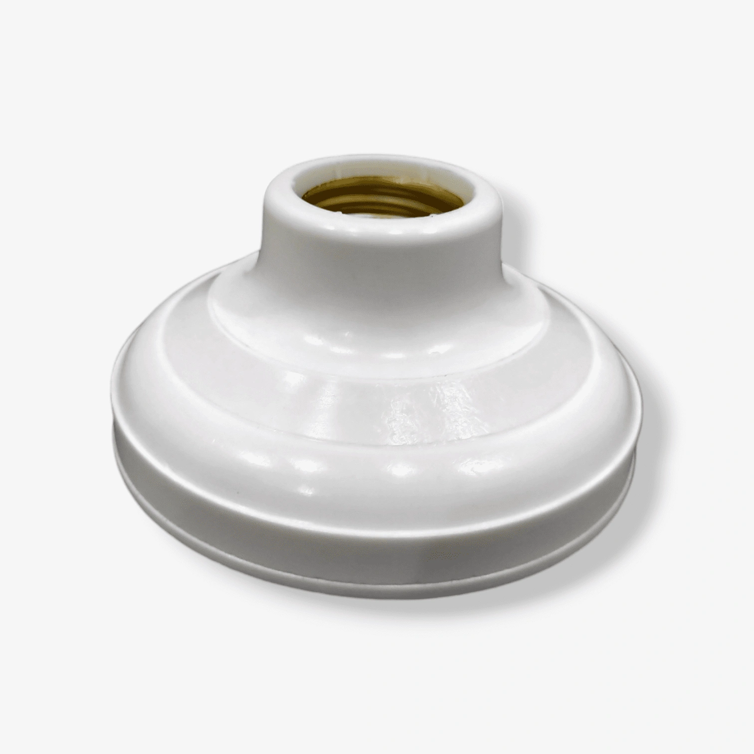 Round Type E27 Lamp Holder - Indoor & Outdoor Wall Mount Decorative Holder-1