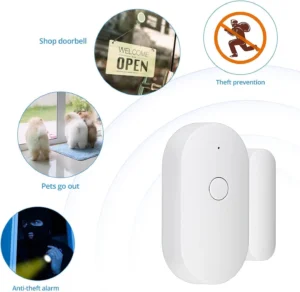 Smart Wi-Fi Door:Window Sensor - Real-Time Alerts, No Hub Required-7