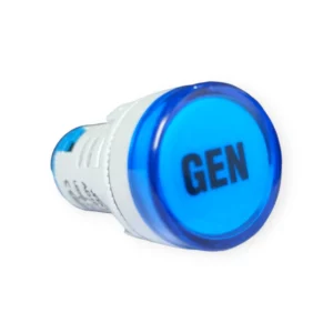 Versatile Plastic LED Indicator Lamp - Solar, Grid, Generator & K-Electric Labels