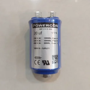 20uF Motor Run Capacitor | MKP AC Capacitor | 450V | 50/60Hz